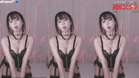AfreecaTV主播韩璐BJ하루2022年1月17日直播视频舞蹈剪辑161221